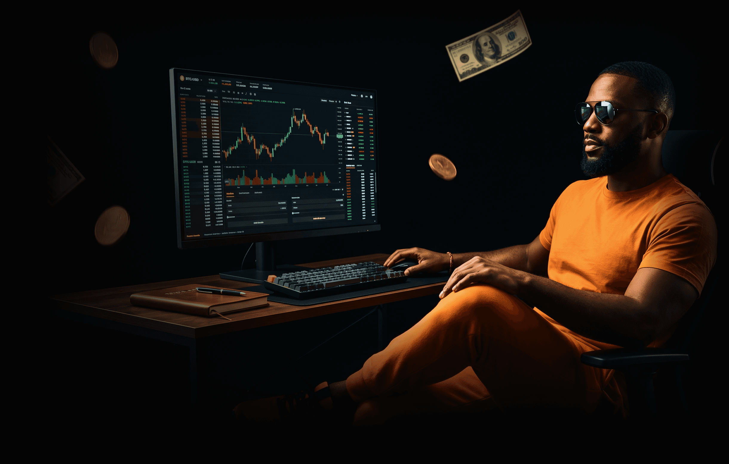 Trader illustration