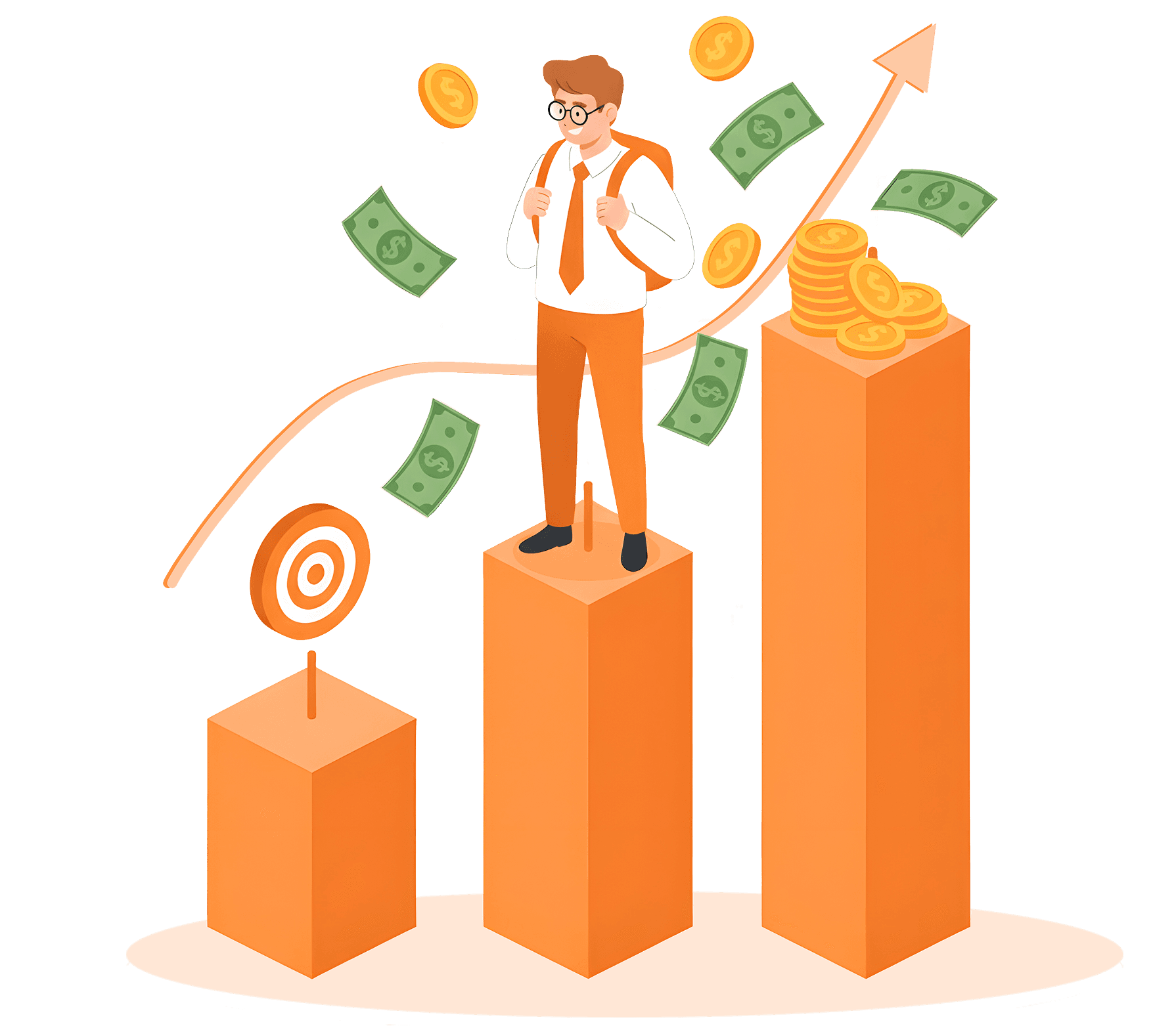 Trader Illustration