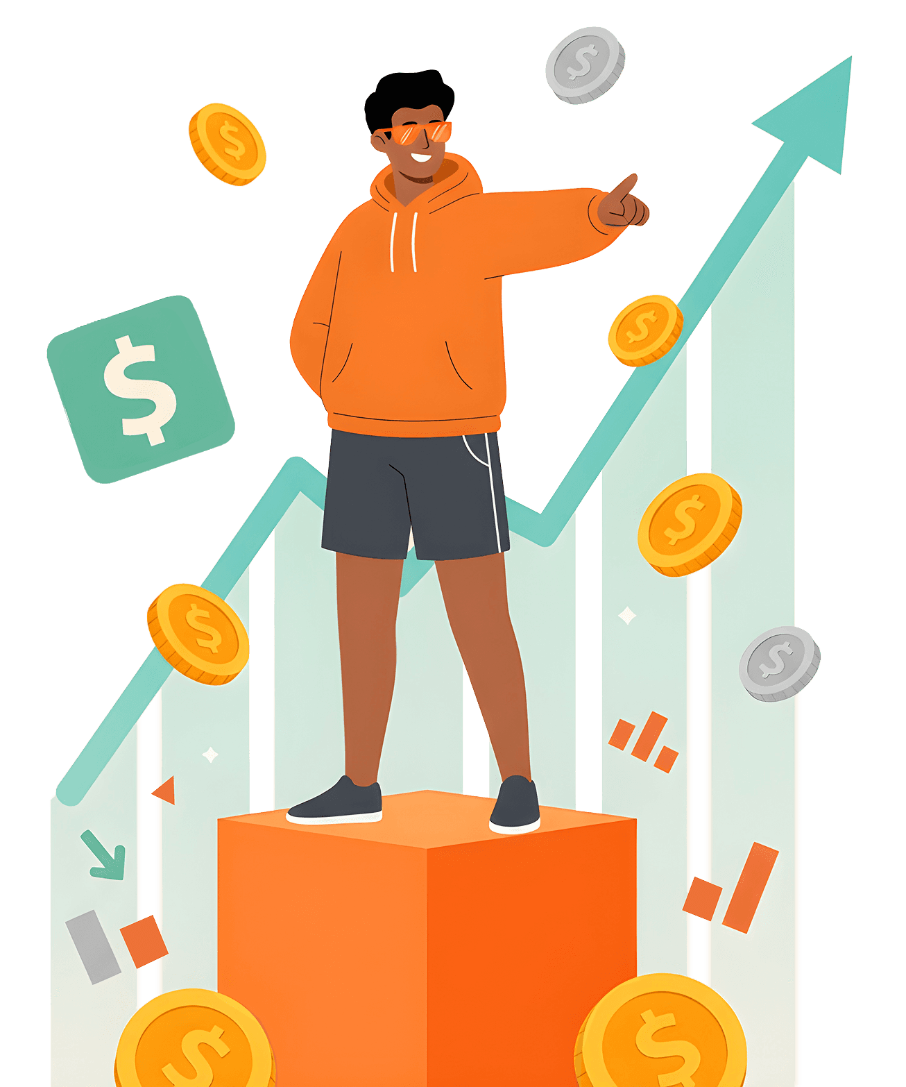 Trader Illustration